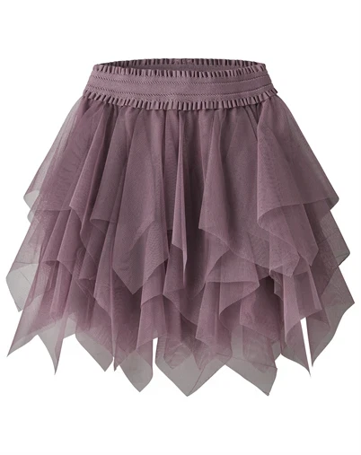 Name It - NMFLenu Tulle Nederdel - Lilas